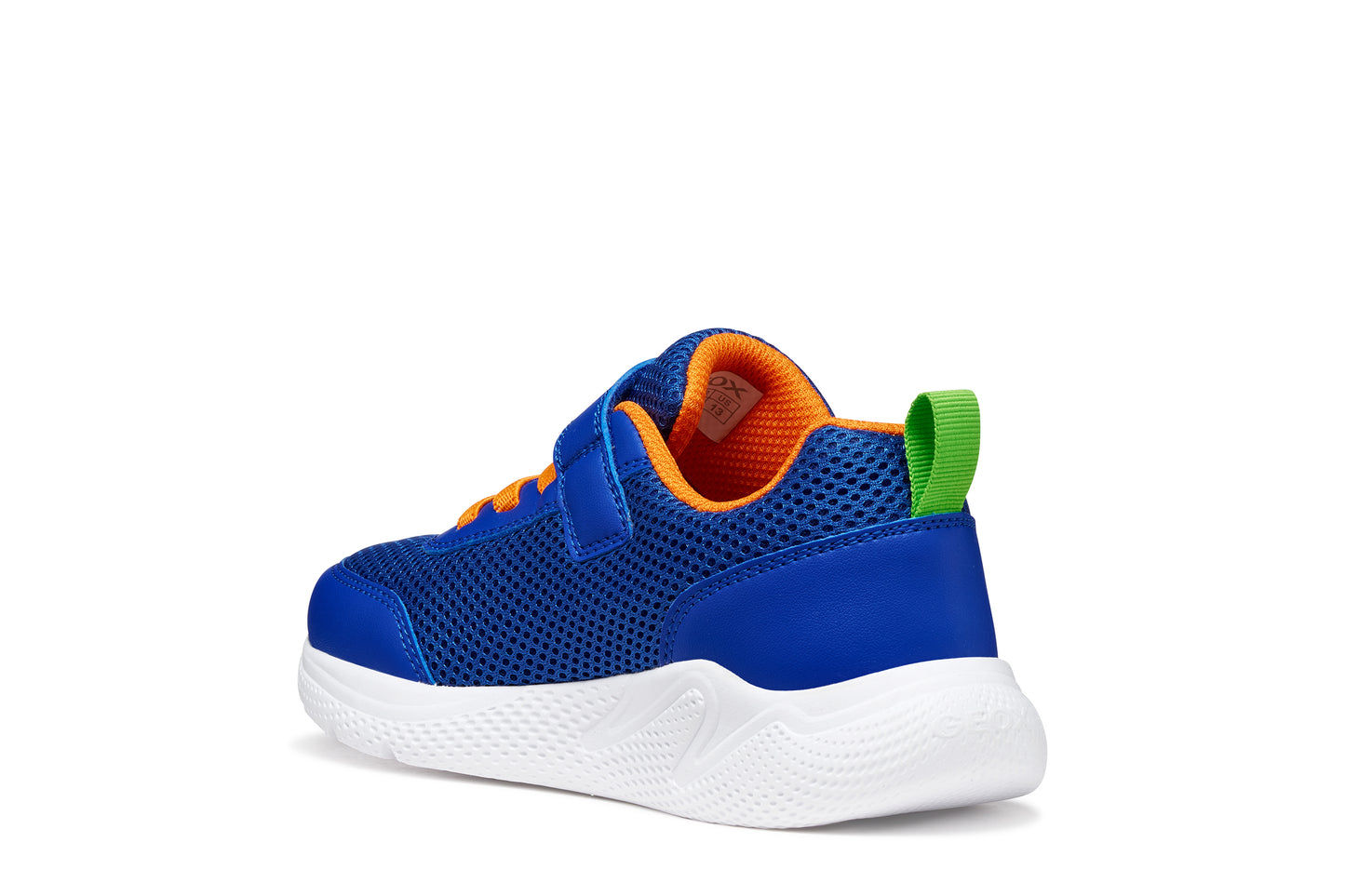 Geox Sprintye Boys Royal Orange Trainer