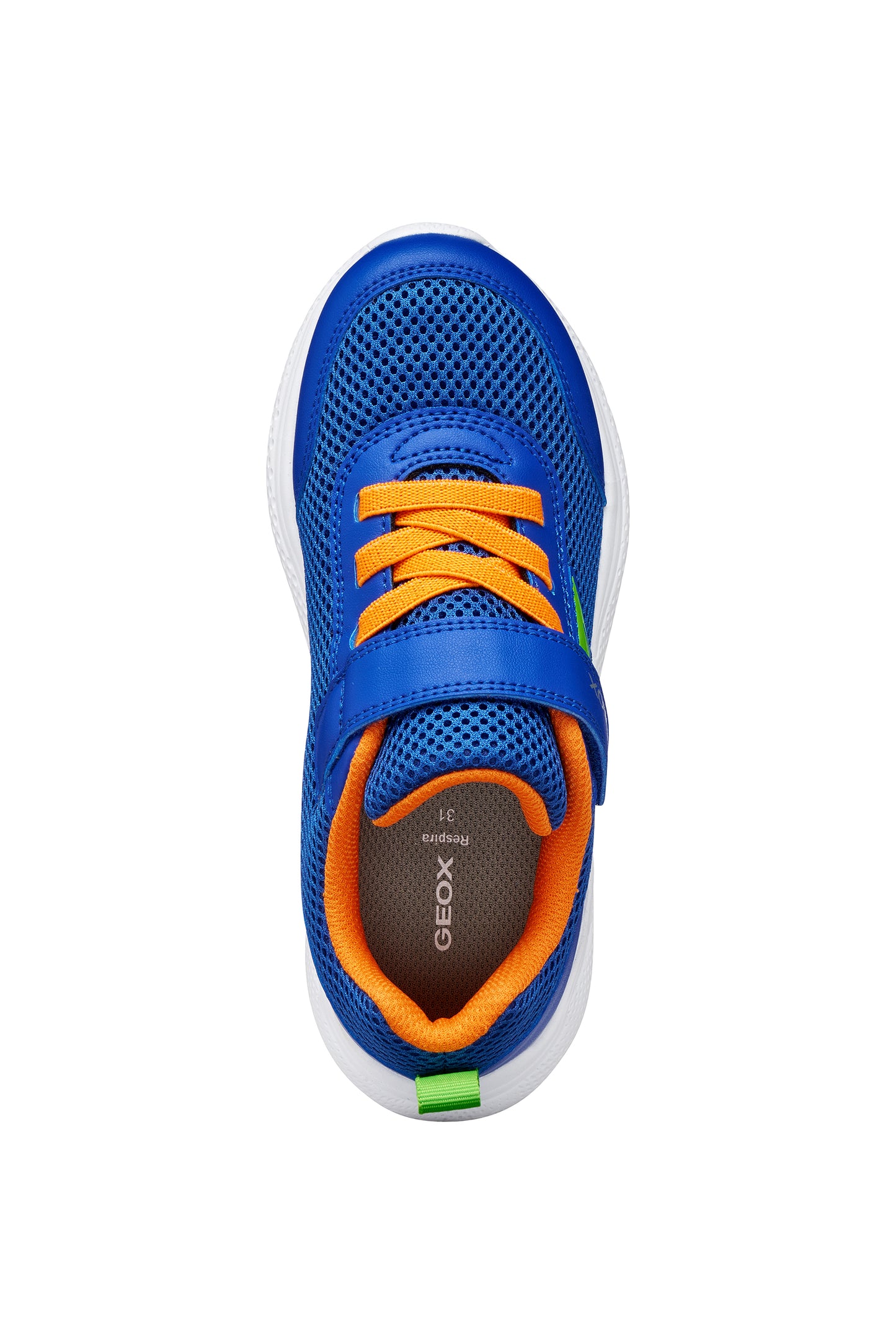 Geox Sprintye Boys Royal Orange Trainer