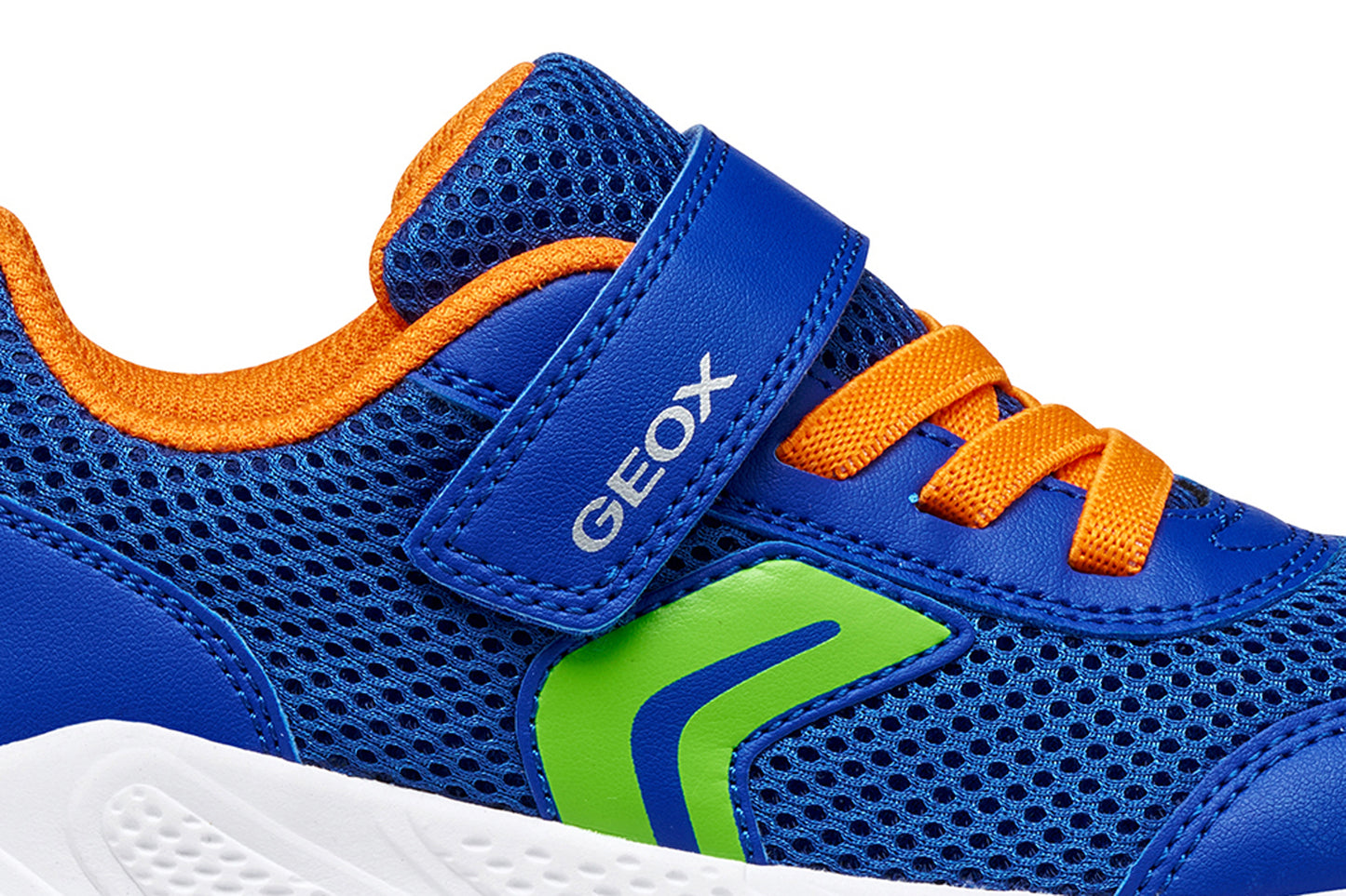 Geox Sprintye Boys Royal Orange Trainer