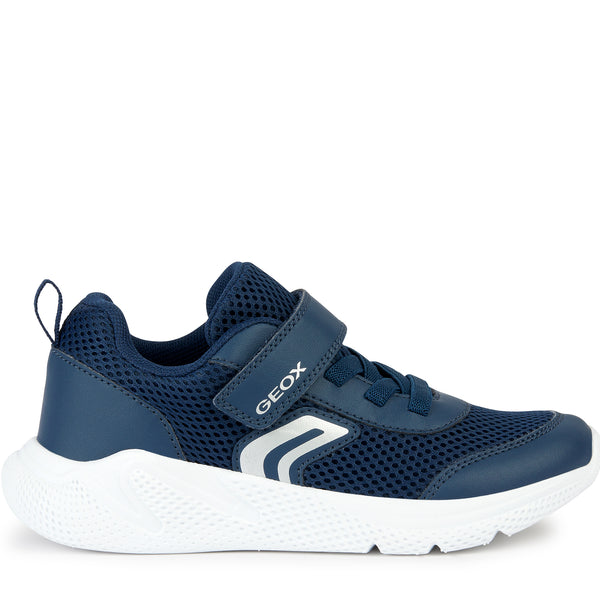 Geox Sprintye Boys Navy Trainer