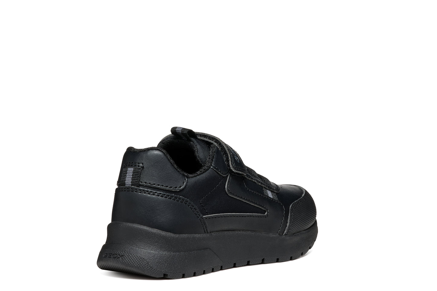 Geox Briezee Boys Black Trainer School Shoe