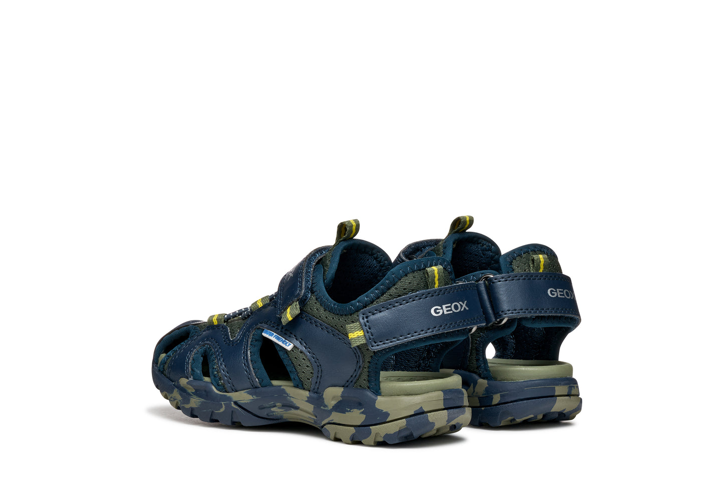 Geox Borealis Boys Navy Military Closed Toe Sandal