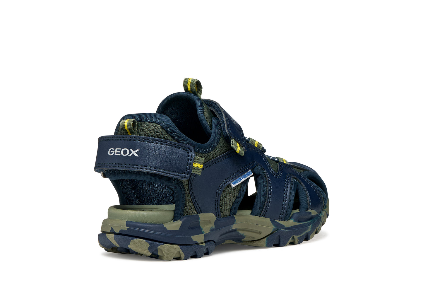 Geox Borealis Boys Navy Military Closed Toe Sandal