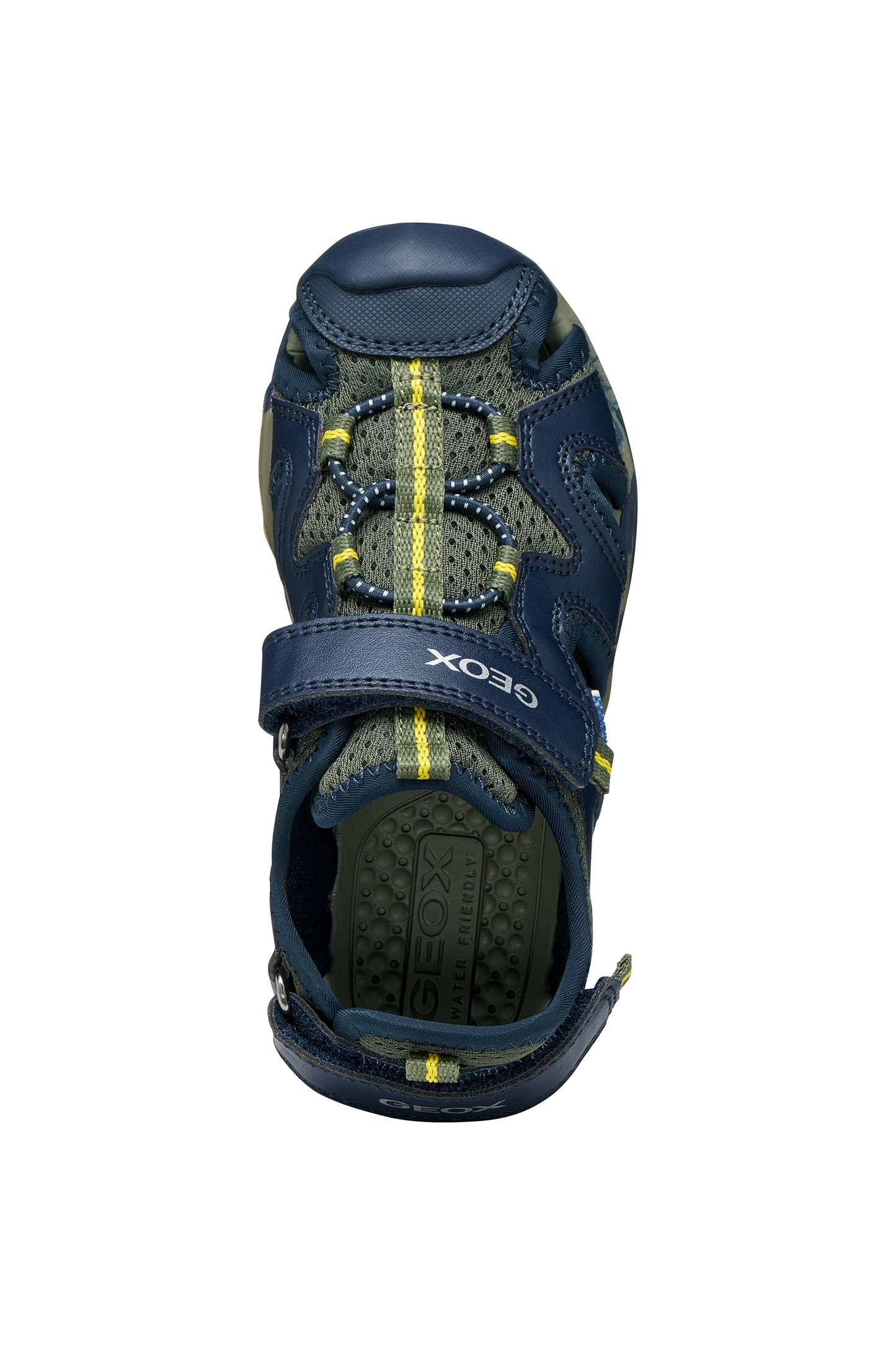 Geox Borealis Boys Navy Military Closed Toe Sandal