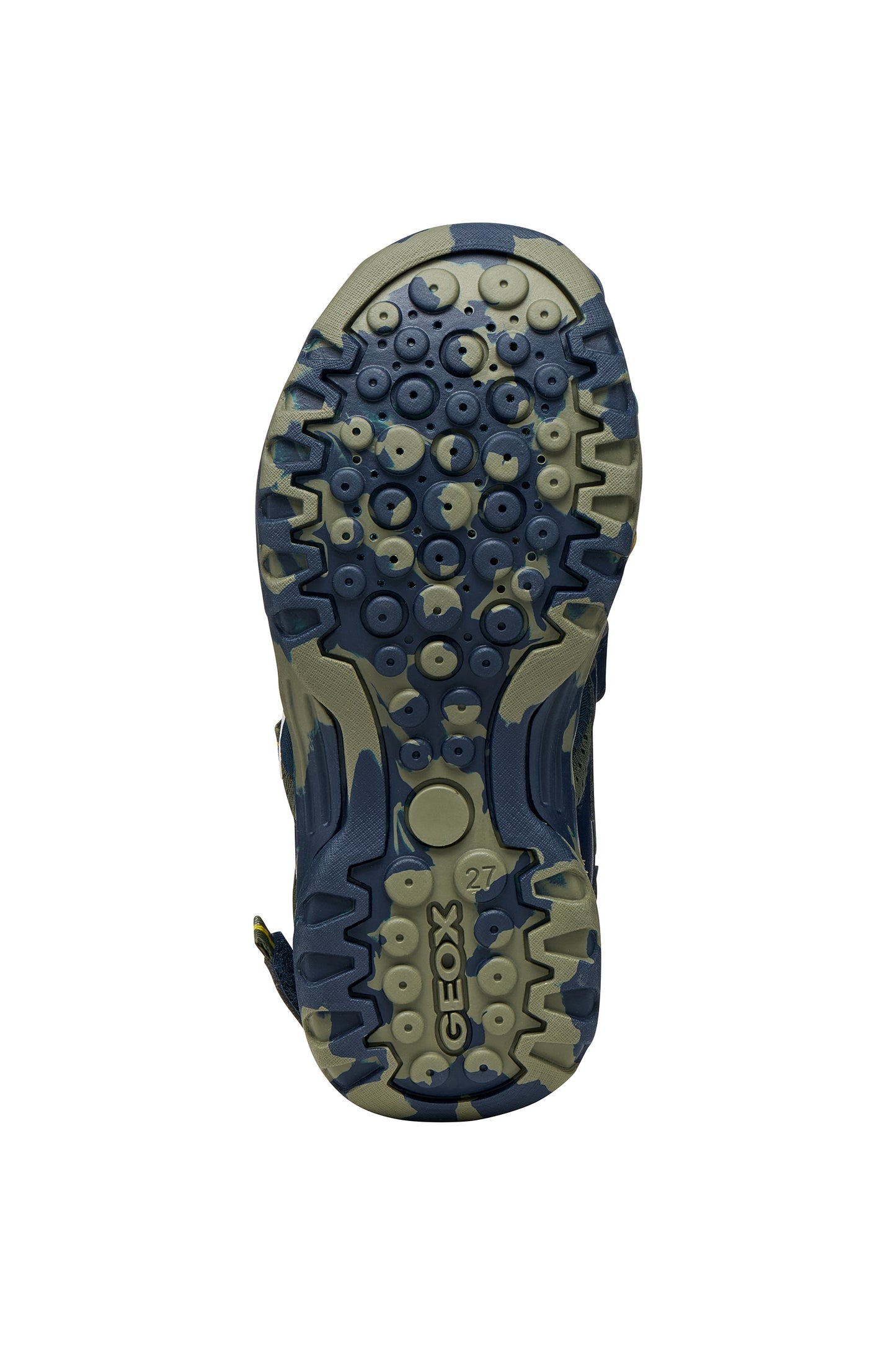 Geox Borealis Boys Navy Military Closed Toe Sandal