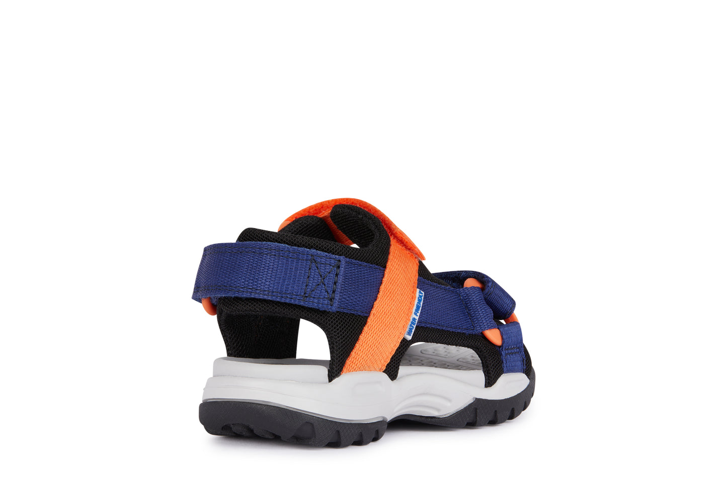 Geox Borealis Boys Navy Orange Sandal