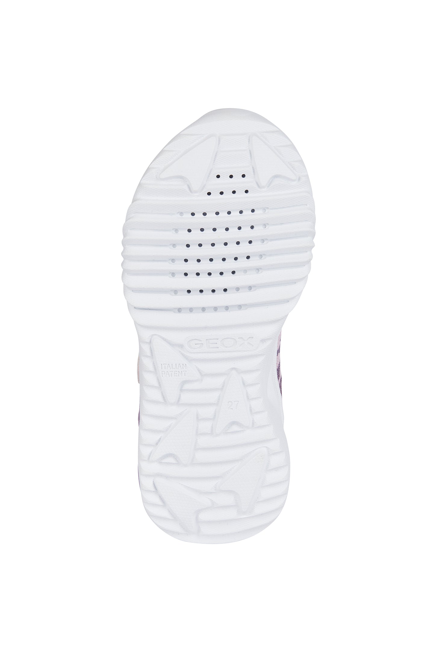Geox Assister Grils Pink Sky Lights Trainer