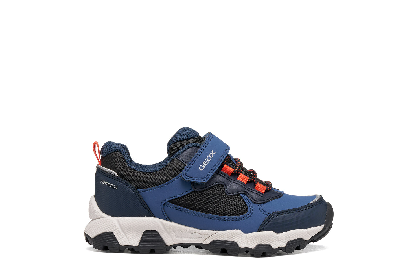 Geox Magnetar Waterproof Boys Blue Navy Trainer