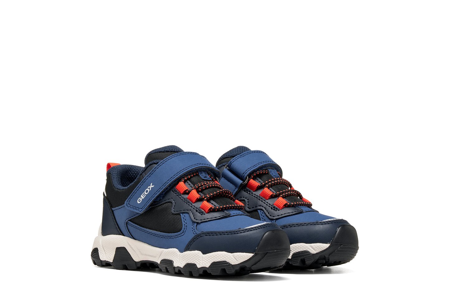 Geox Magnetar Waterproof Boys Blue Navy Trainer