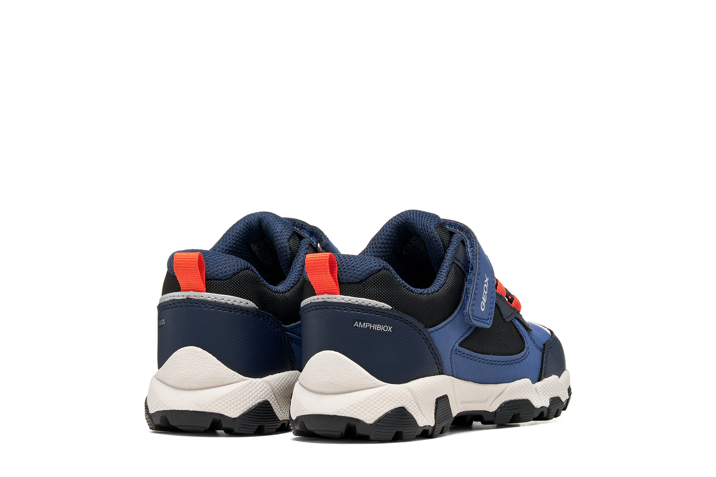 Geox Magnetar Waterproof Boys Blue Navy Trainer