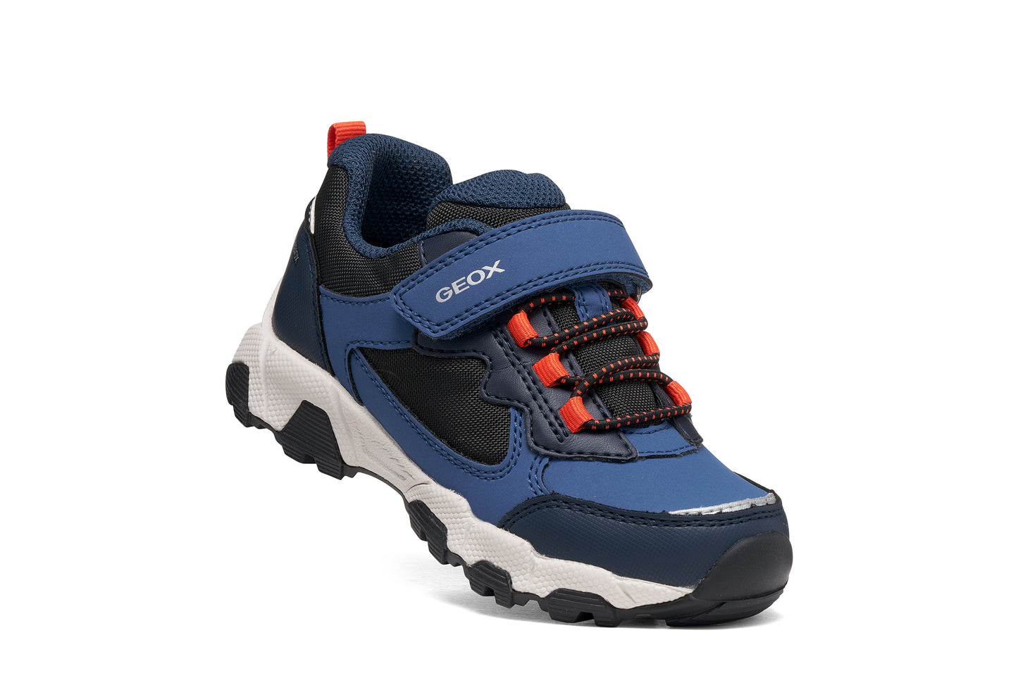 Geox Magnetar Waterproof Boys Blue Navy Trainer