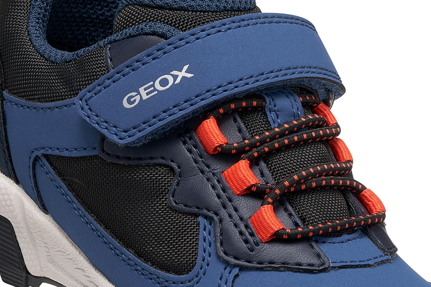 Geox Magnetar Waterproof Boys Blue Navy Trainer