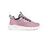 Geox Sprintye Girls Rose Black Elastic Lace Trainer