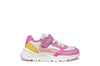 Geox Loftus Girls Pink Yellow Trainer