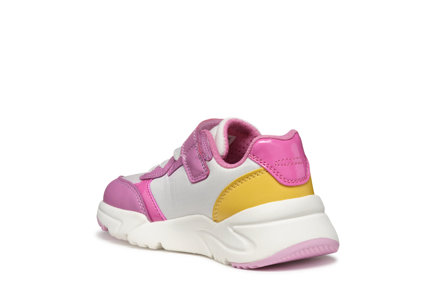 Geox Loftus Girls Pink Yellow Trainer