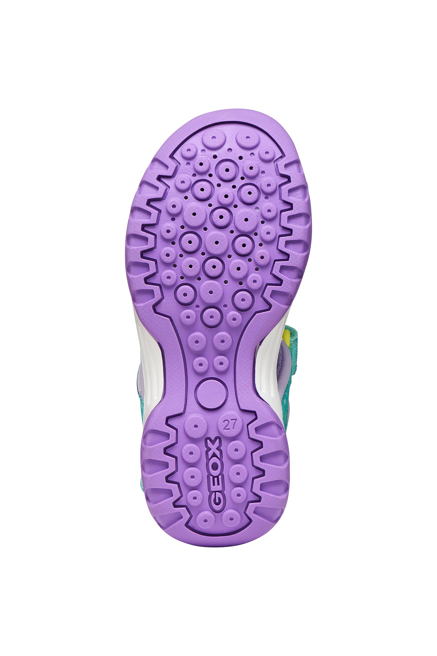 Geox Borealis Girls Aqua Lilac Water Friendly Sandal