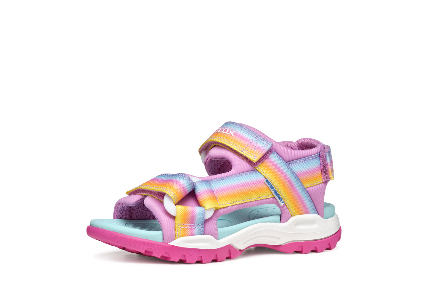 Geox Borealis Girls Pink Multicolour Water Friendly Sandal