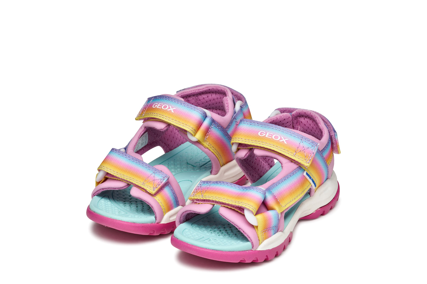 Geox Borealis Girls Pink Multicolour Water Friendly Sandal
