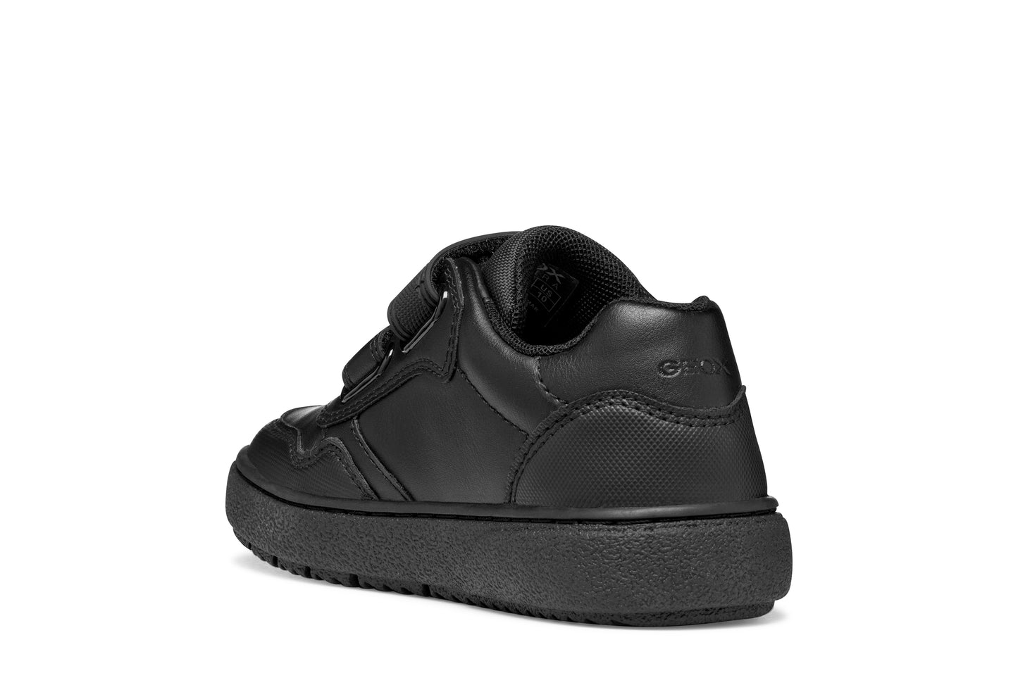 Geox Theleven Boys Black Trainer School Shoe