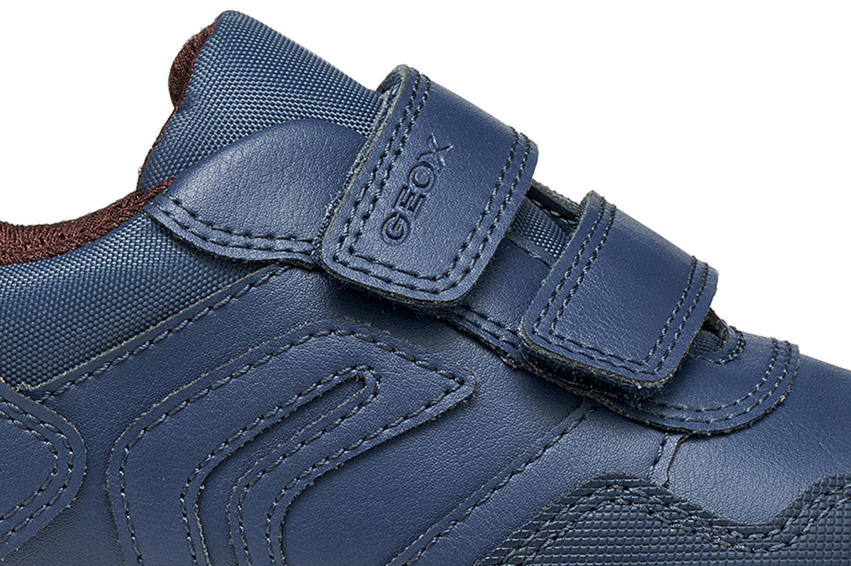 Geox Rann-E Boys Navy Trainer