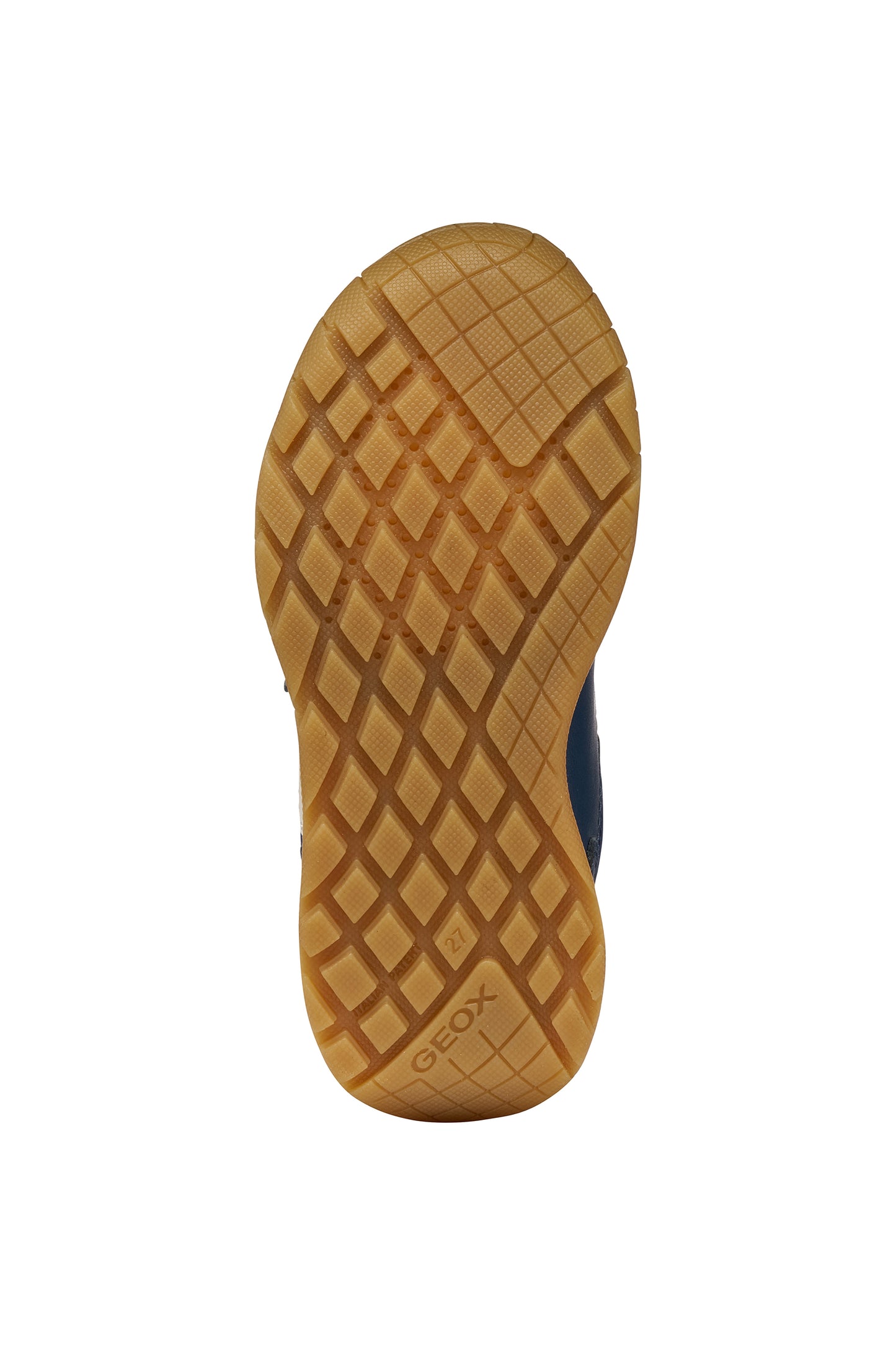 Geox Rann-E Boys Navy Light Ivory Trainer