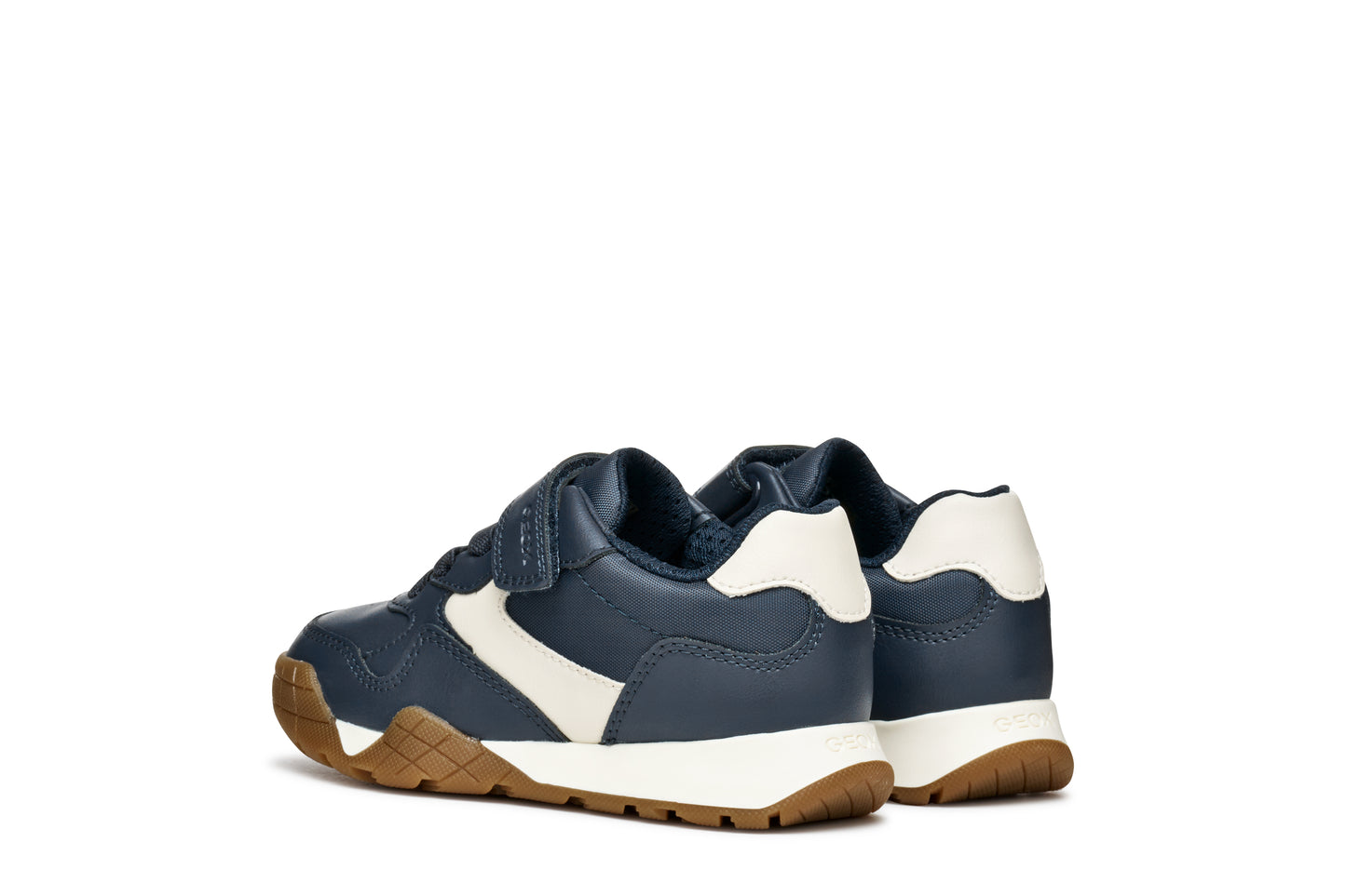 Geox Rann-E Boys Navy Ivory Trainer