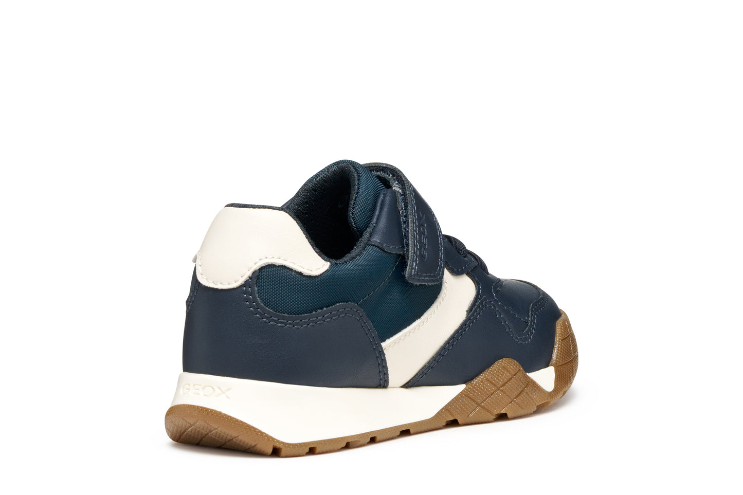 Geox Rann-E Boys Navy Ivory Trainer