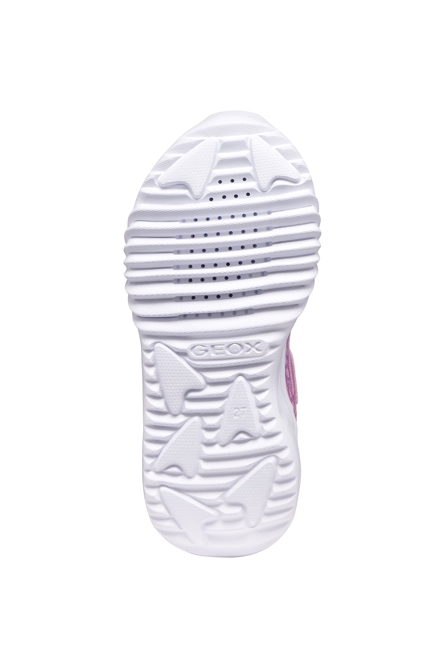 Geox Assister Girls Pink Lilac Lights Trainer