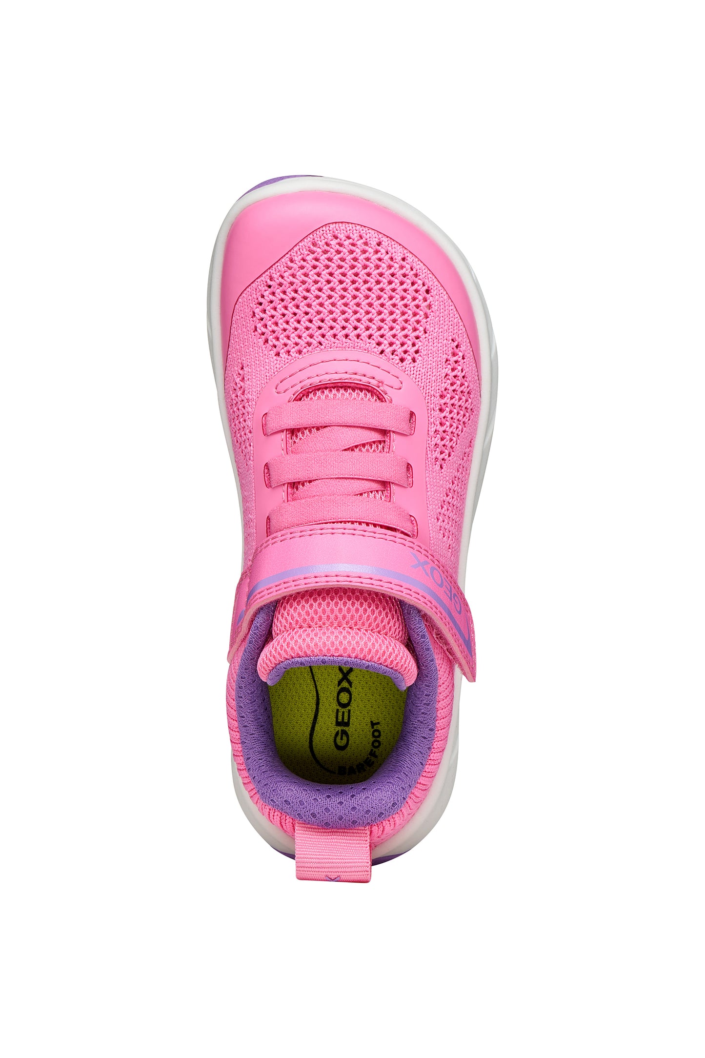 Geox Foot-Run Girls Pink Lavender Barefoot Trainer