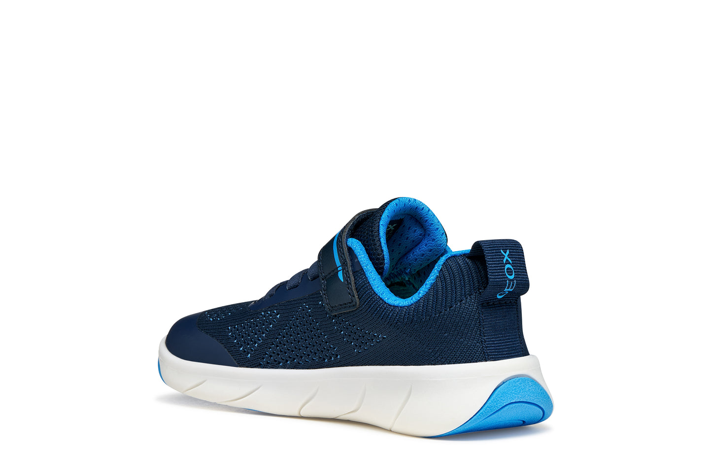 Geox Foot-Run Boys Navy Blue Barefoot Trainer