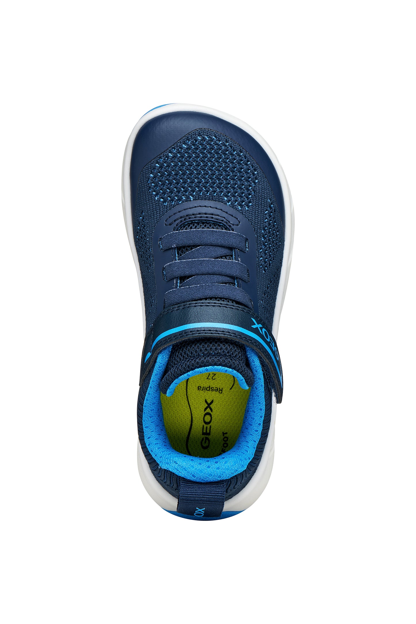 Geox Foot-Run Boys Navy Blue Barefoot Trainer