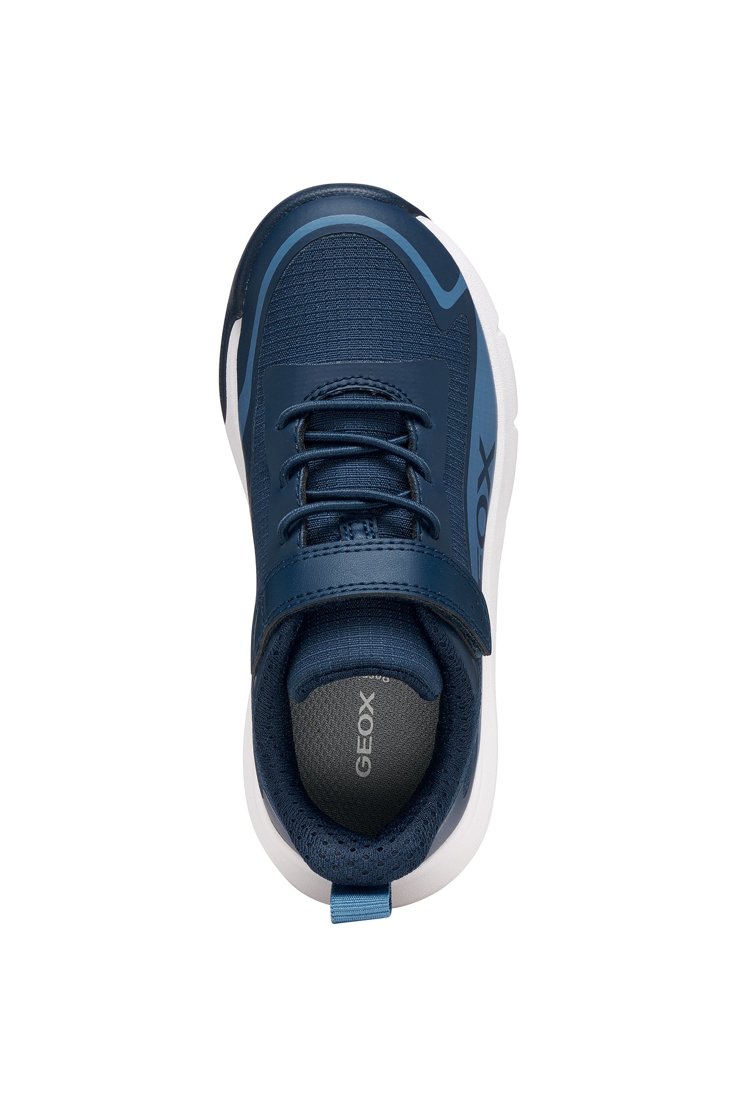 Geox Pro-Ran Boys Navy Blue Water Repellant Trainer