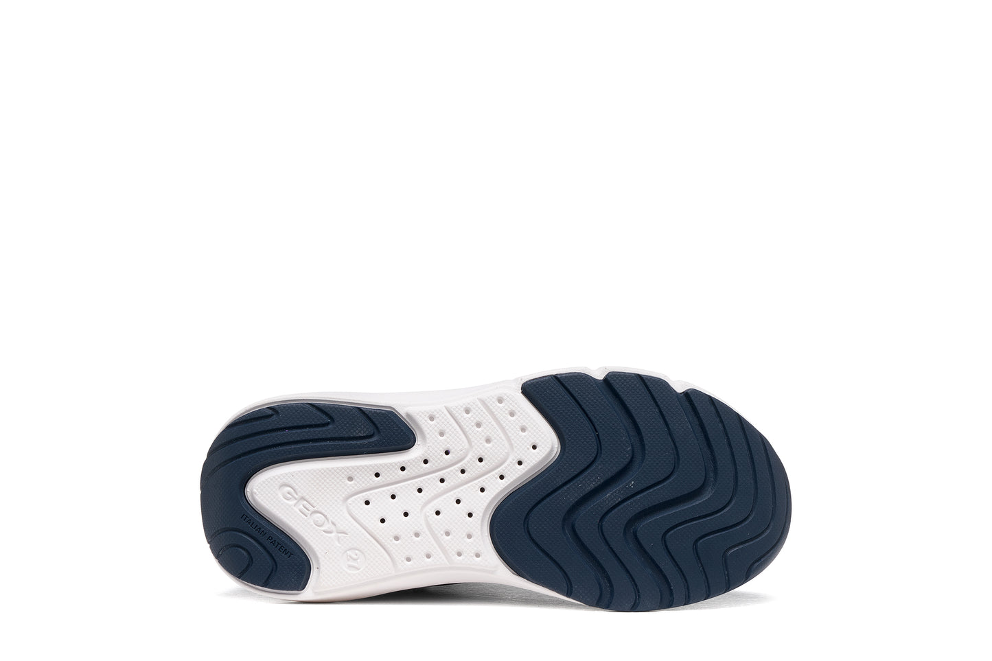 Geox Pro-Ran Boys Navy Blue Water Repellant Trainer