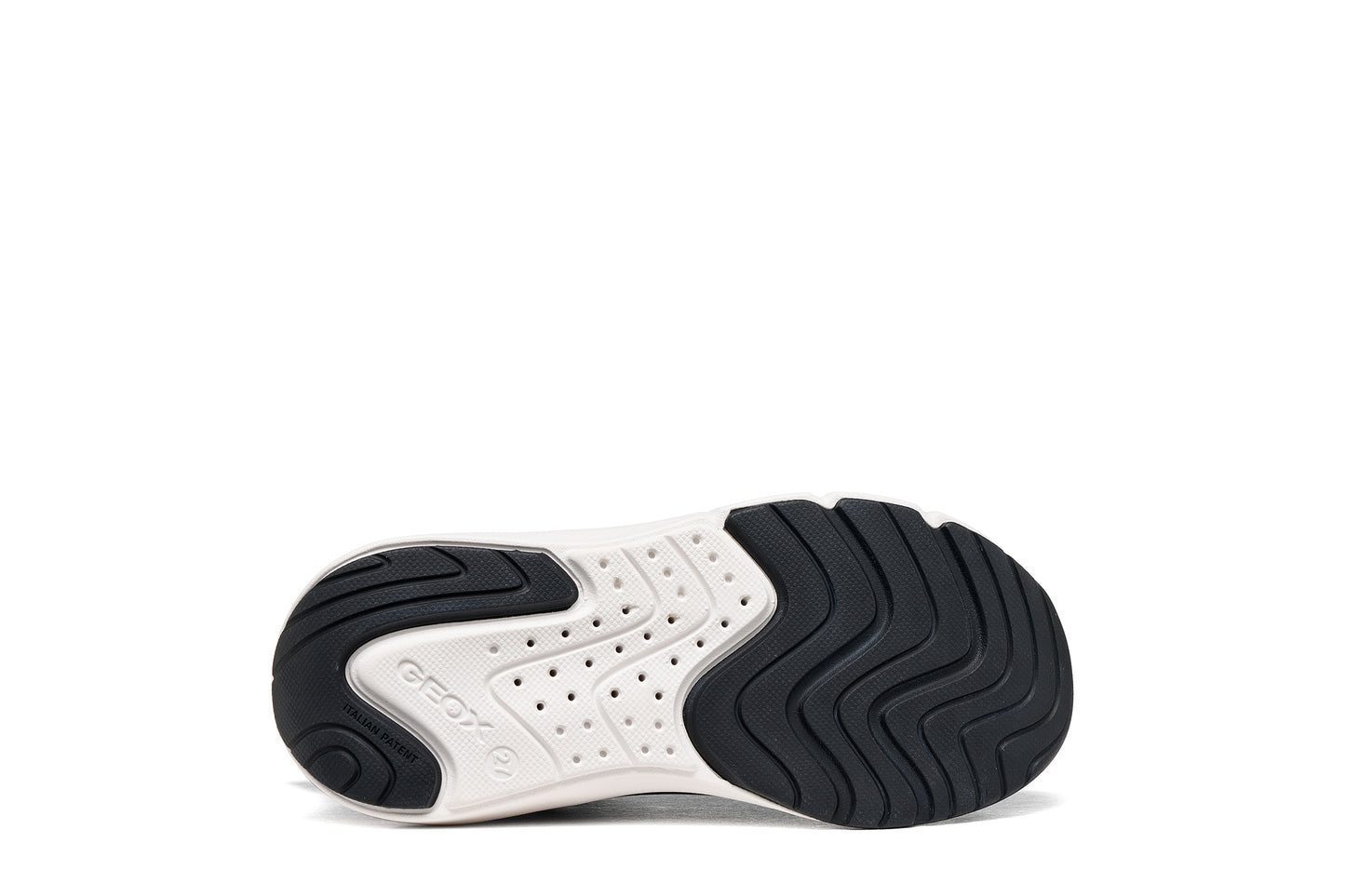 Geox Pro-Ran Girls Navy Pink Water Repellant Trainer