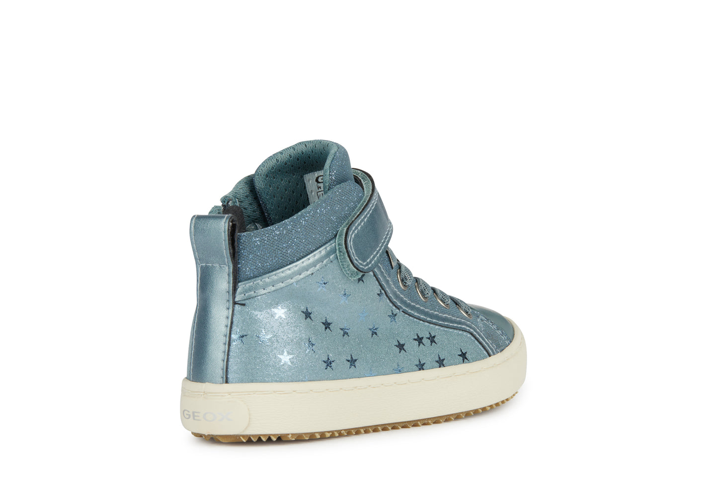 Geox Kalispera Girls Sage Blue Hi-Top Boot
