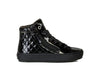 Geox Kalispera Girls Black Patent Boot