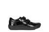 Geox Hadriel Girls Black Patent School Shoe