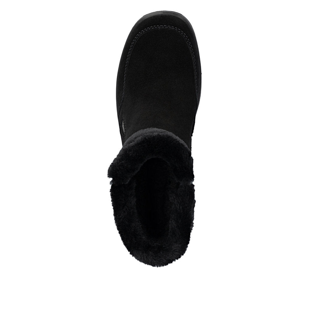 Rieker L718800 Womens Black Waterproof Warm Boot