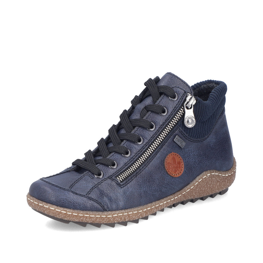 Rieker L751415 Womens Navy Waterproof Ankle Boot