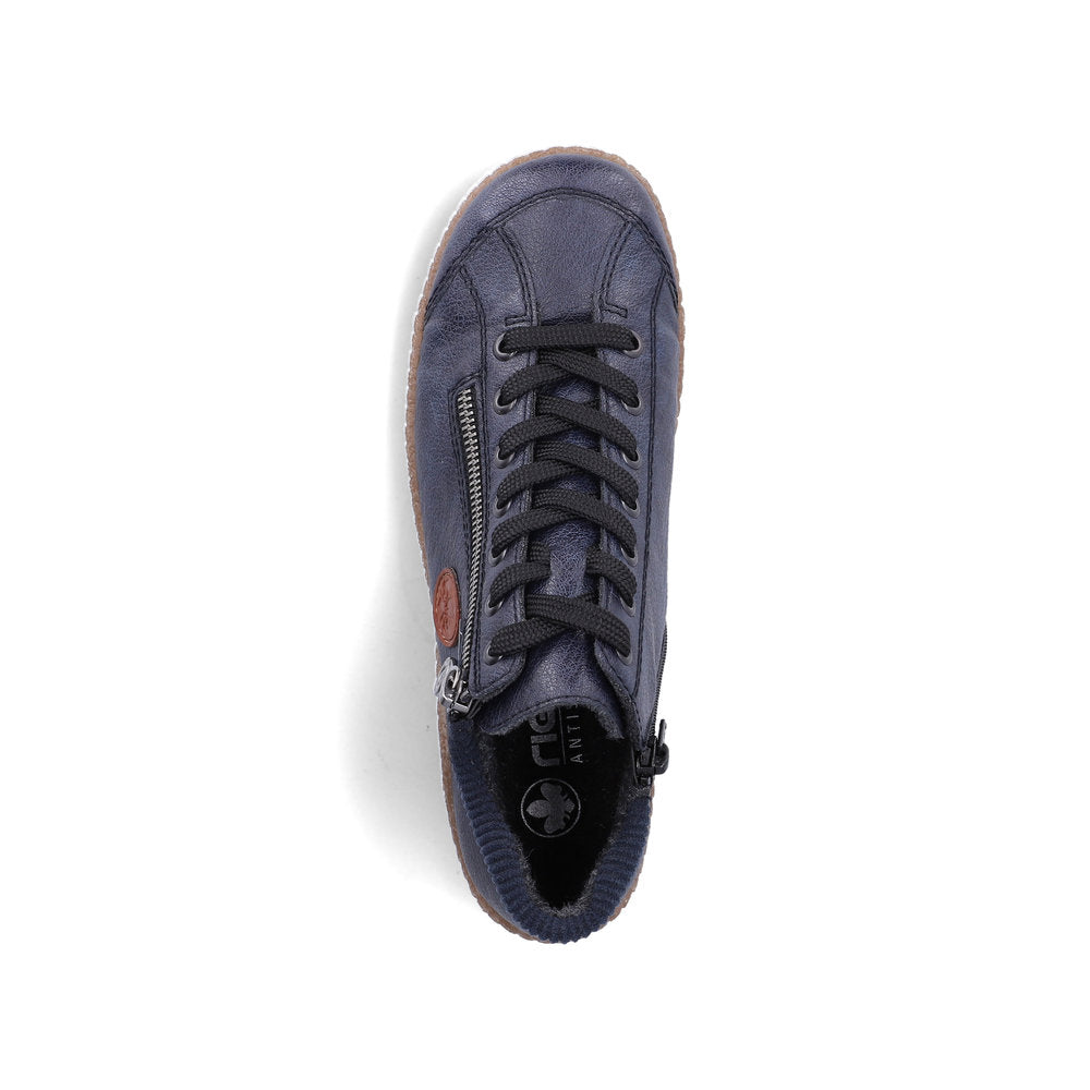 Rieker L751415 Womens Navy Waterproof Ankle Boot