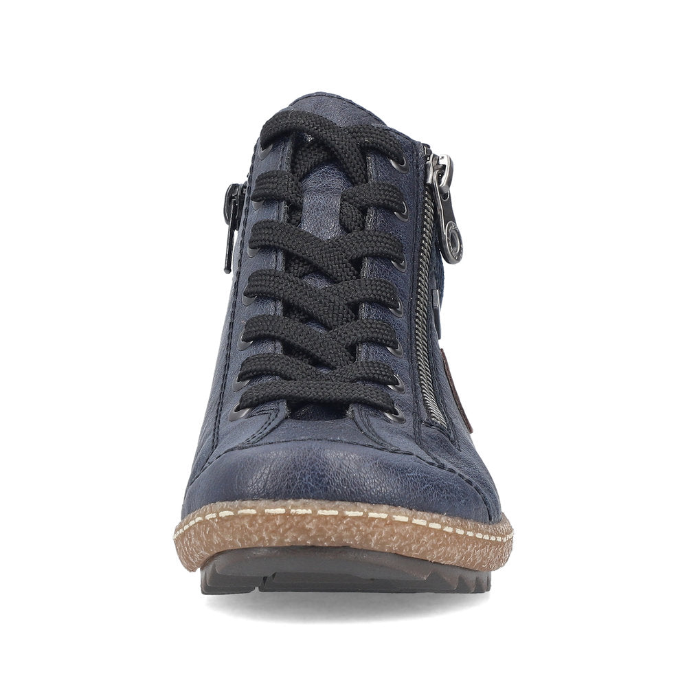 Rieker L751415 Womens Navy Waterproof Ankle Boot
