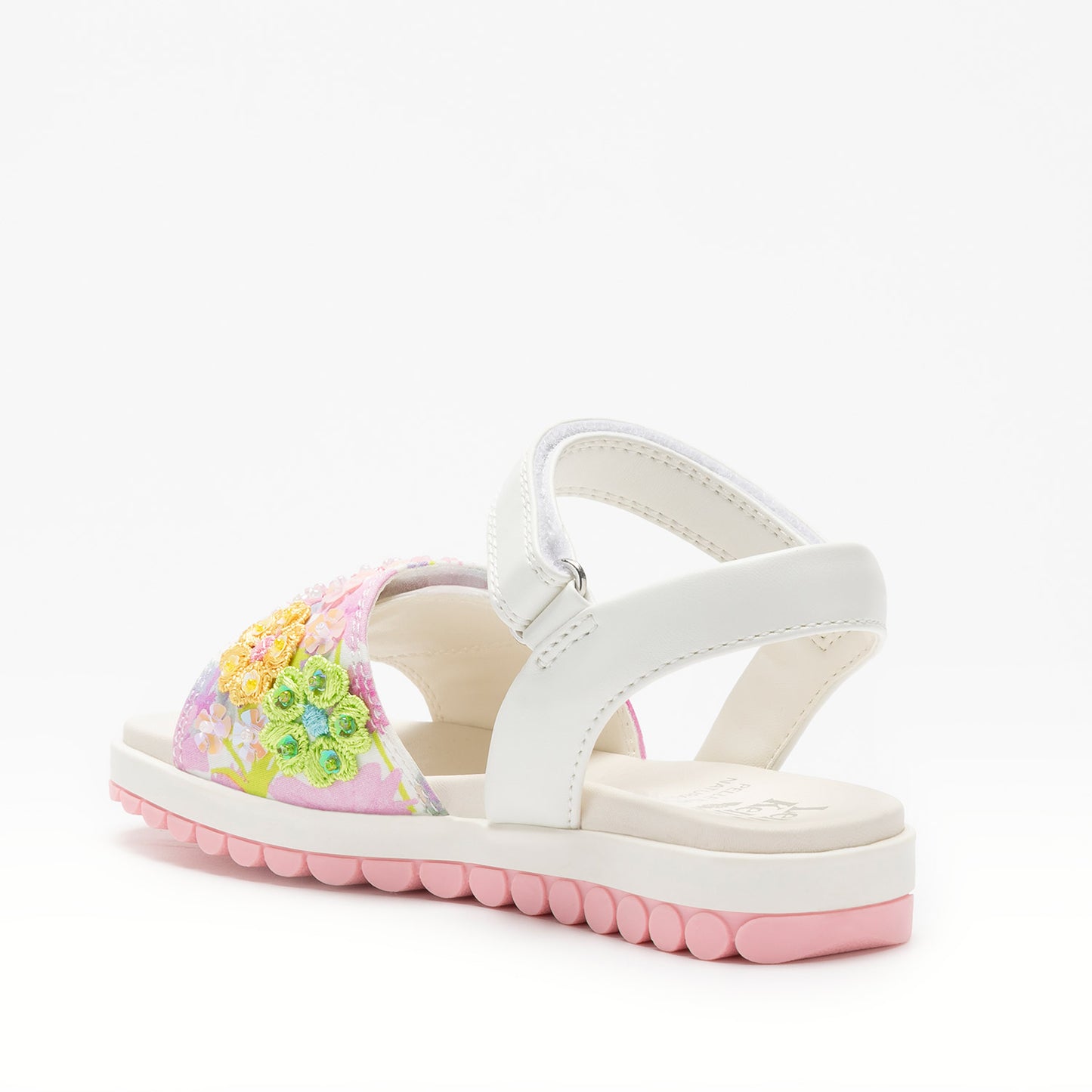 Lelli Kelly Eloise Girls White Embroidered Sandal