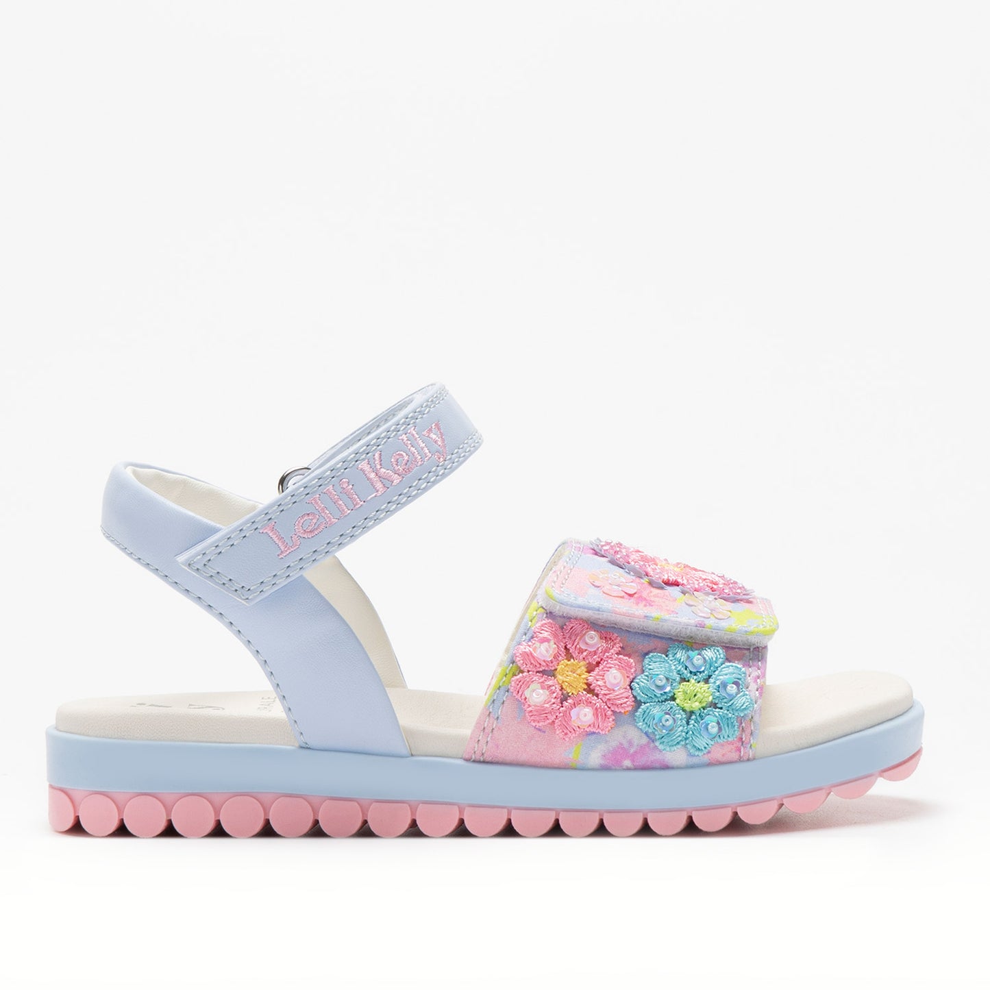 Lelli Kelly Eloise Girls Lilac Embroidered Sandal