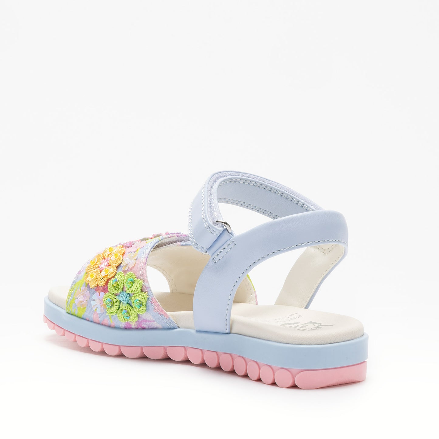 Lelli Kelly Eloise Girls Lilac Embroidered Sandal
