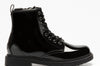 Lelli Kelly Harper Girls Black Patent Lace Ankle Boot