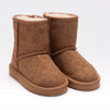 Lelli Kelly Clelia Girls Warm Lined Brown Pull On Boot