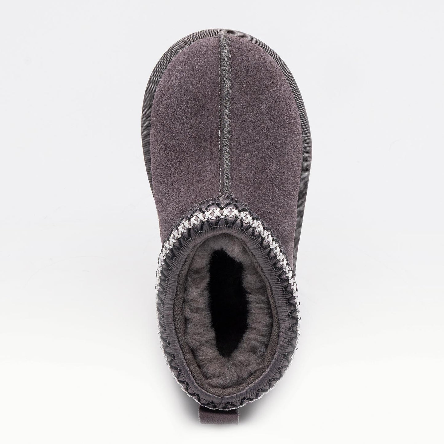 Lelli Kelly Lidia Girls Grey Suede Mule Slippers