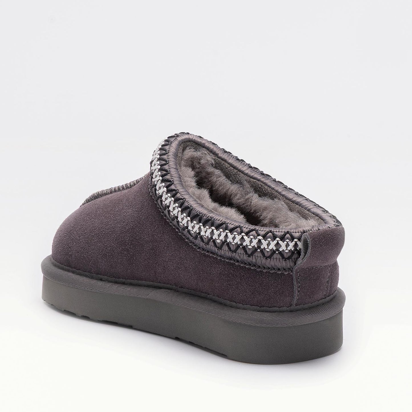 Lelli Kelly Lidia Girls Grey Suede Mule Slippers