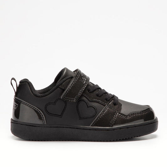 Lelli Kelly Paris Low Black School Trainer
