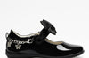 Lelli Kelly Izzy Girls Black Patent Bracelet School Shoe
